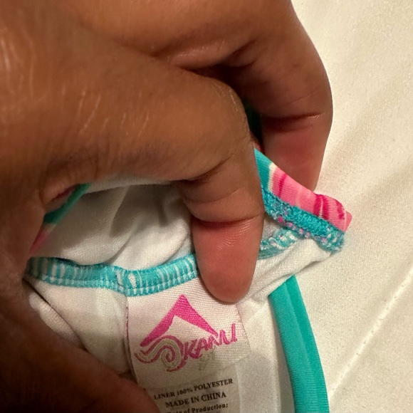 Girls Flamingo Swimsuit - Picture 5 of 5